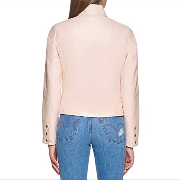 Levi's Women's Faux Leather Motocross Racer Jacket - Picture 2 of 5